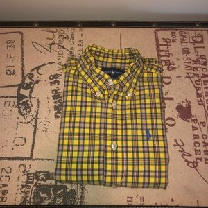 Ralph Lauren Plaid Cotton Poplin Shirt